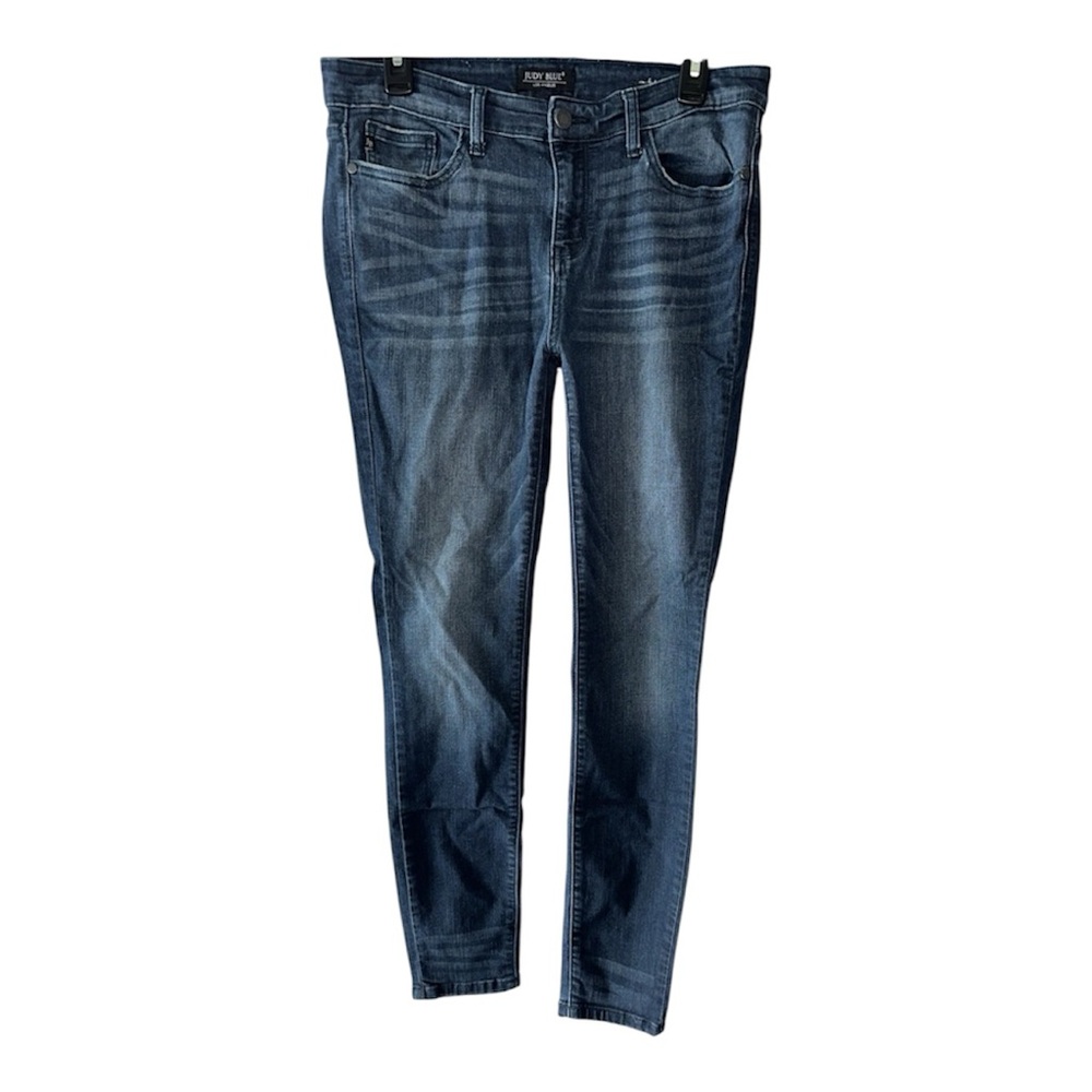 Judy Blue Classic Style Dark Blue Skinny Jeans Size 11=Large - Picture 3 of 3